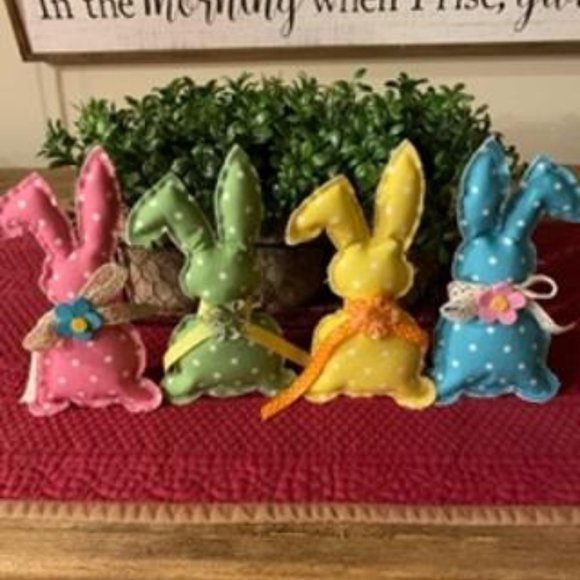 Hand Crafted Other - New Easter Bunny Rabbits. Hand Crafted. New.